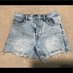 Zara denim shorts